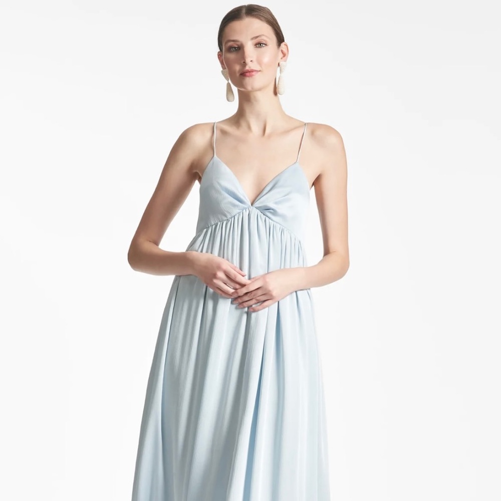 Sachin and Babi ice blue jessica gown